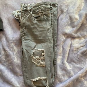 American eagle grey jeans